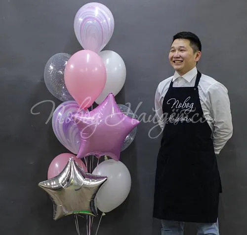 Обычные шары, облака из шаров Облако шаров "Легко мечтать"