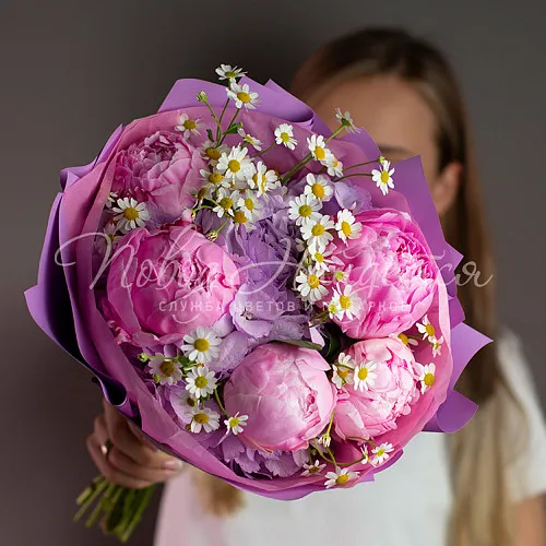 ПИОНЫ Букет Летнее свидание