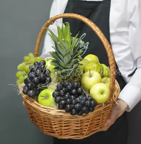 Фруктовые корзины Корзина Зеленый пикник
