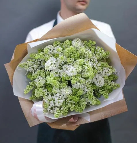 СИРЕНЬ Букет Белая сирень