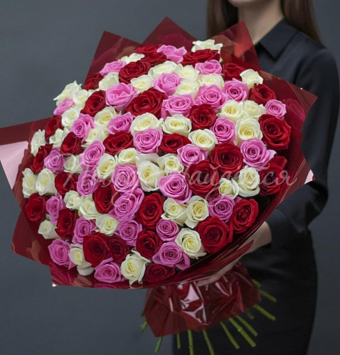 101 роза Букет Барселона