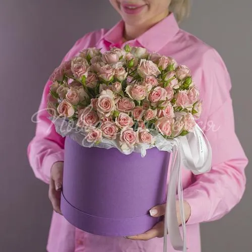 Кустовые розы Букет Ришелье