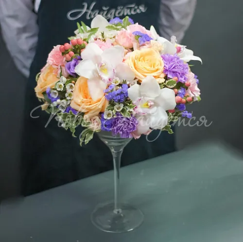 Мини-композиции Цветочная композиция Композиция № 72