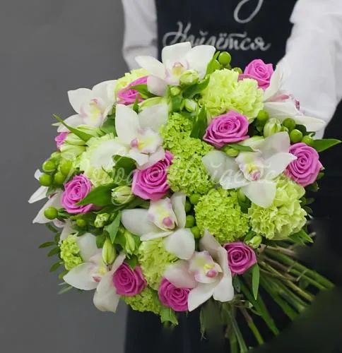 Дизайнерские букеты Букет Прага