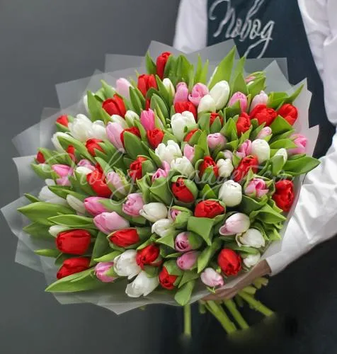 ТЮЛЬПАНЫ Букет Погода шепчет