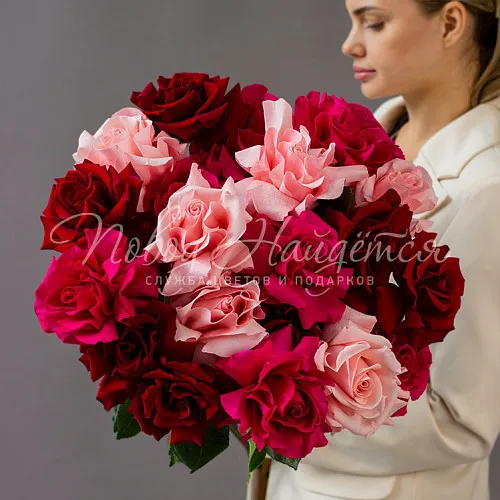 Французские розы Букет Манящий голос