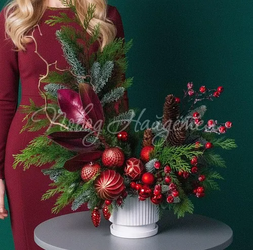 Новый год Сказочный снеговик