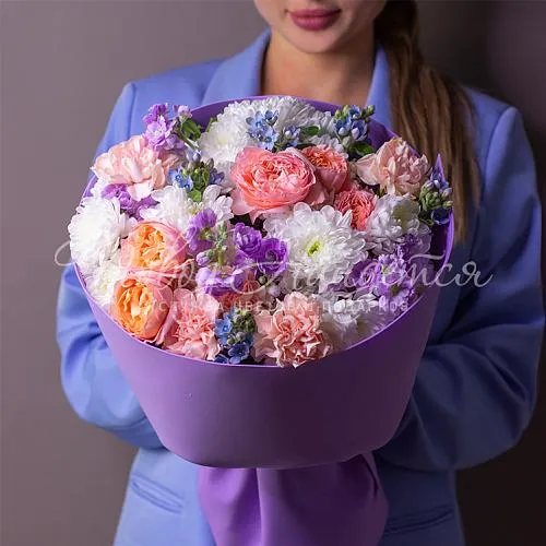 Дизайнерские букеты Букет Тёплые традиции