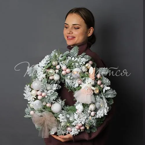 Новогодние композиции Цветочная композиция Мастерская Мороза