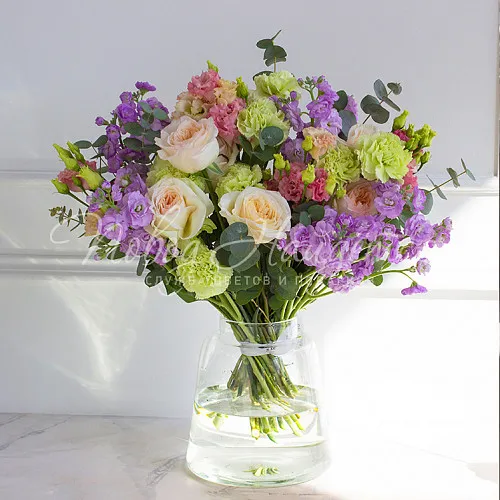 Цветы по подписке Букет Подписка L