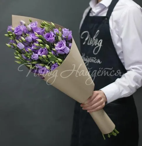 Монобукеты из эустомы Букет Сиреневый звон