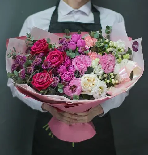 Букеты Букет История двух сердец