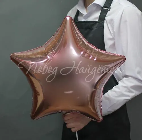 Звезды Звезда Розовая Голд