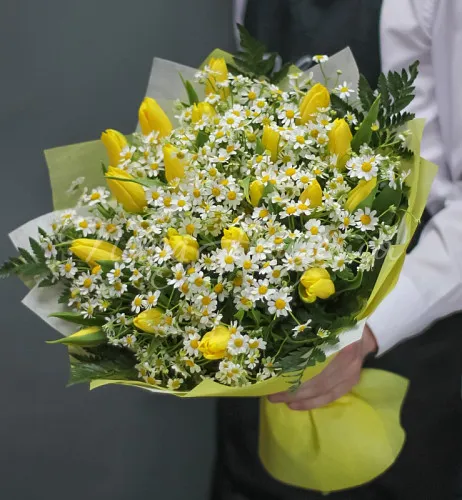 РОМАШКИ Букет Ослепительной