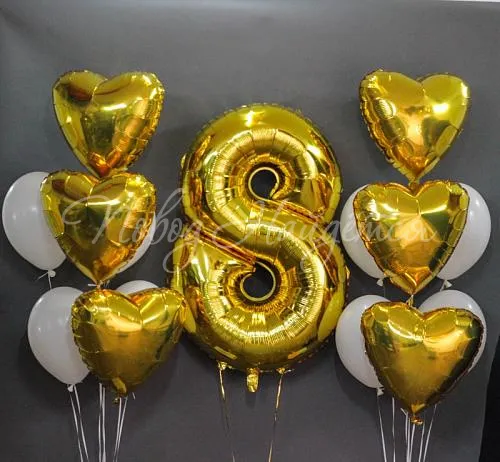 Обычные шары, облака из шаров Облако шаров" Бесконечность"