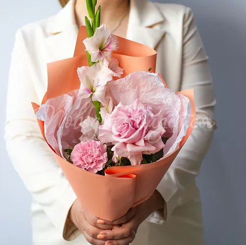 ГЛАДИОЛУСЫ Букет Косички