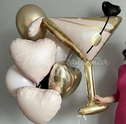 Воздушные шары Облако шаров "Шик и блеск"