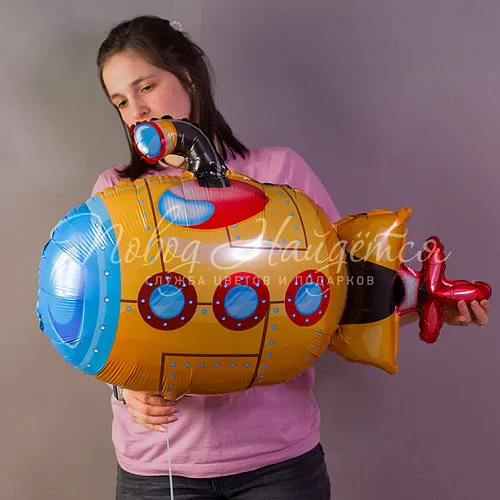 Фигуры большие Оранжевая подводная лодка