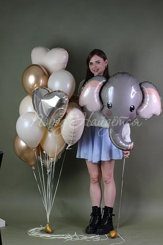 Обычные шары, облака из шаров Облако шаров "Однажды в Африке"