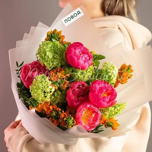 ПИОНЫ Букет Великолепный сад