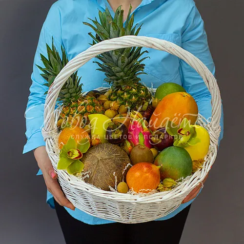 Фруктовые корзины Лакомый кусочек