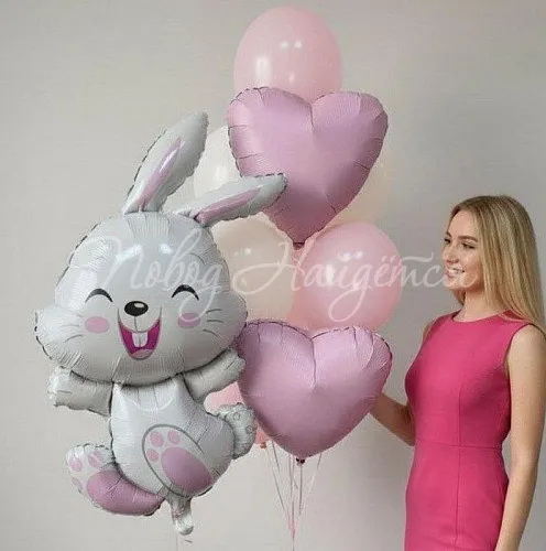 Воздушные шары Облако шаров "Заюша"