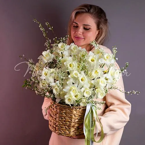 Корзины Корзина Весеннее покрывало