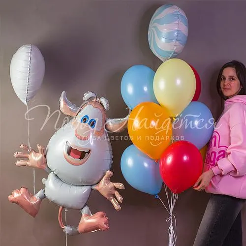 Обычные шары, облака из шаров Облако шаров "Буба"
