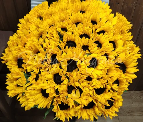 ПОДСОЛНУХИ Букет Солнечные объятия