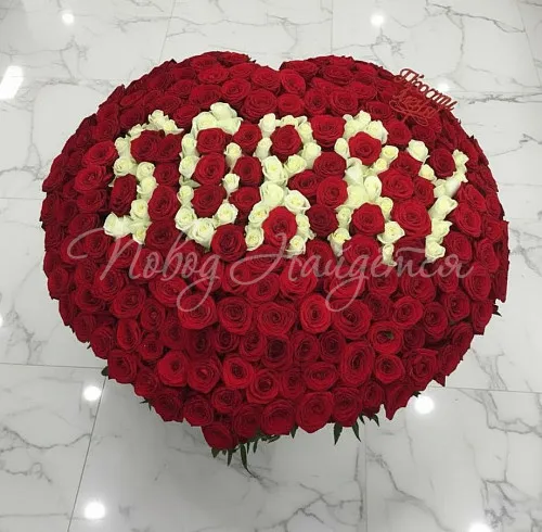 201 роза Букет Прости меня