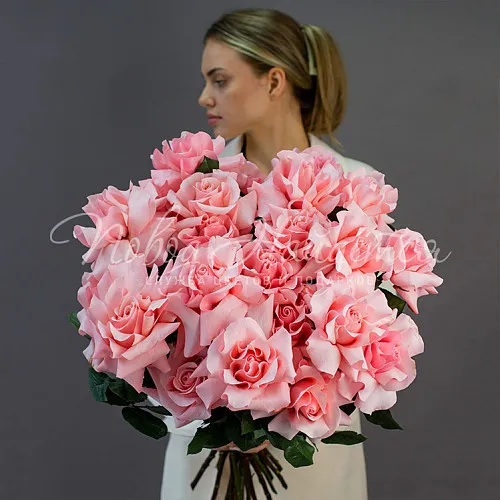 Французские розы Букет Изящный жест