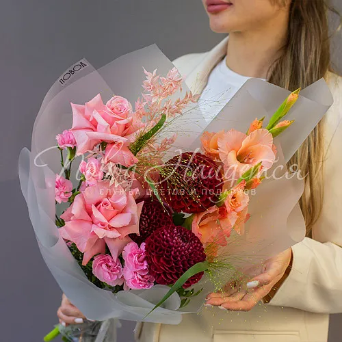 Цветы Букет Смуглянка