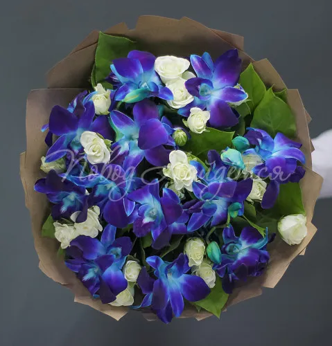 Букет с ОРХИДЕЯМИ Букет Ярче звезд