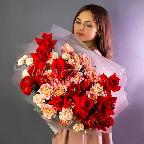 Цветы Букет Волнительный момент