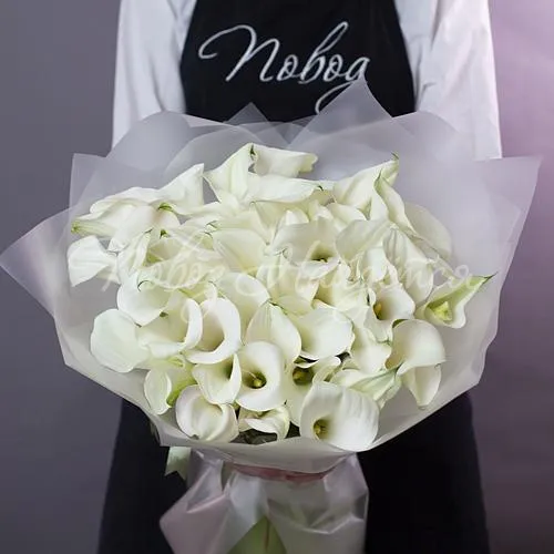 КАЛЛЫ Букет Снежное покрывало