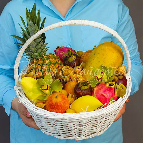 Фруктовые корзины Корзина Фруктовый Люкс