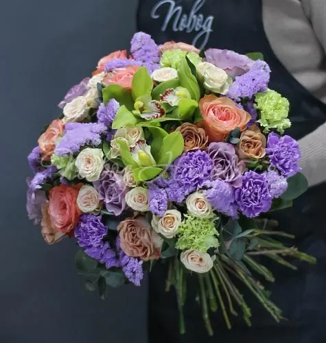 Букет с ОРХИДЕЯМИ Букет Каскад чувств