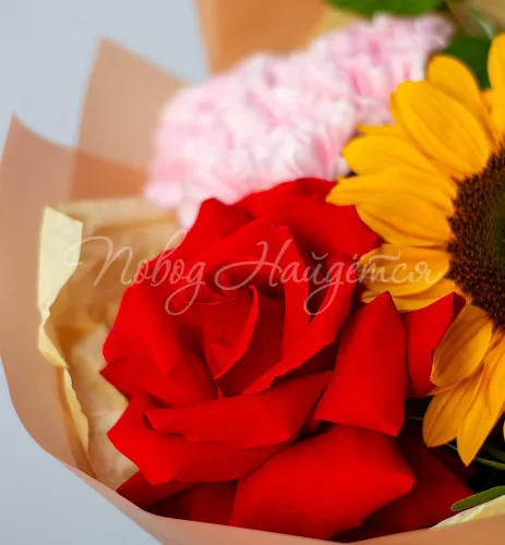 ПОДСОЛНУХИ Букет Бодрое утро