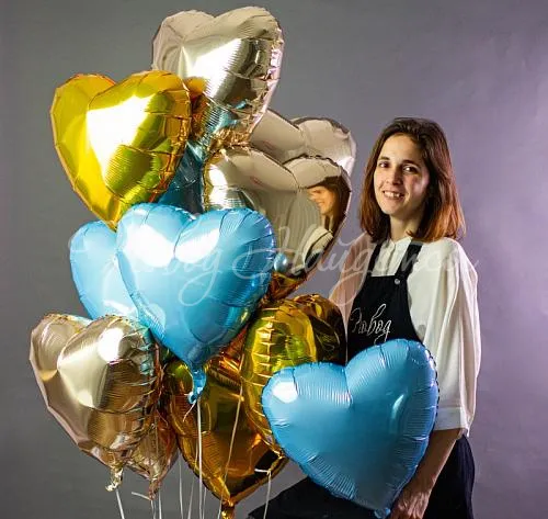 Обычные шары, облака из шаров Облако шаров "Королевский"