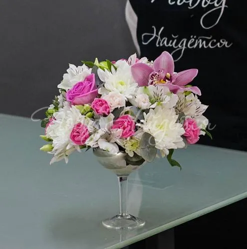 Мини-композиции Цветочная композиция Композиция № 182