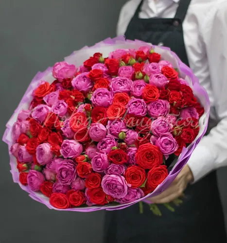 51 роза Букет Обаяние