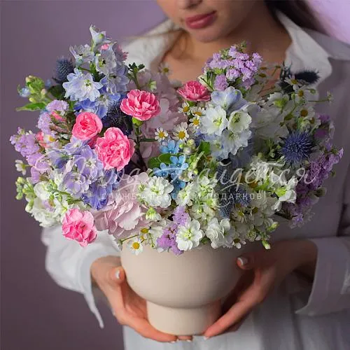 Настольные композиции Цветочная композиция Терпкий вечер