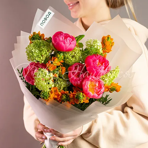 ПИОНЫ Букет Великолепный сад