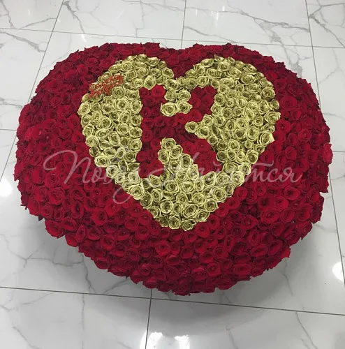 501 роза Букет Мелодия любви