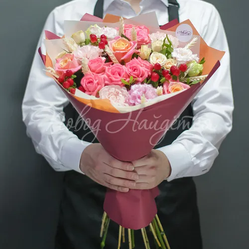 Дизайнерские букеты Букет Осенний поцелуй