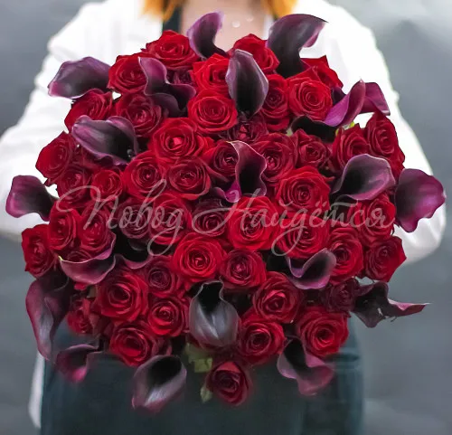 РОЗЫ Букет Настоящий Полковник