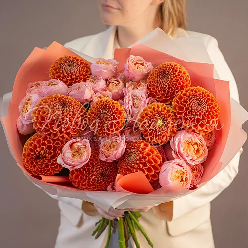 Французские розы Букет Поэтическая нота