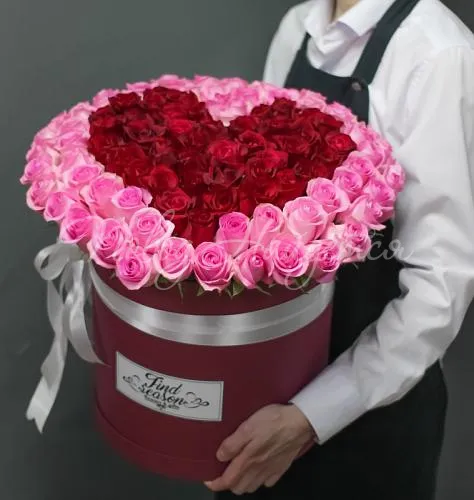 101 роза Букет Любимой девочке