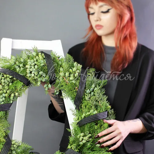 Траурные композиции Букет Траурная композиция №11