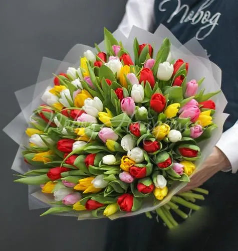 ТЮЛЬПАНЫ Букет Карнавал